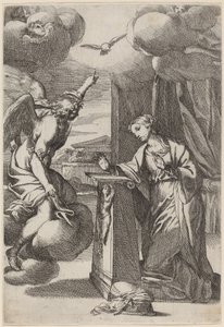 De Annunciatie door Carlo Maratta