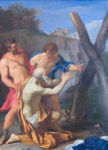 Martelaarschap van Sint Andreas door Carlo Maratta or Maratti