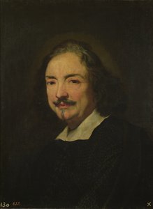De schilder Andrea Sacchi, naar Van Dyck, c.1660 door Carlo Maratta or Maratti