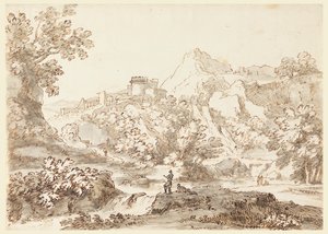 Een Landschap met Stad