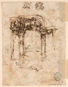 Tekenen, Studies van hoofden, 1760-80 door Carlo Marchionni