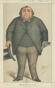 Arthur Orton, die beweert Sir Roger Tichborne te zijn