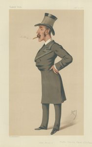 Kolonel Owen Lewis Cope Williams door Carlo Pellegrini