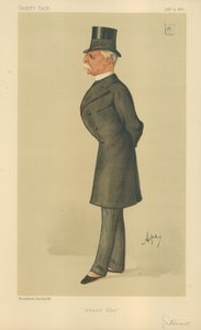 Generaal Sir Donald Martin Stewart, Ahmed Khel, 15 januari 1887, Vanity Fair cartoon door Carlo Pellegrini