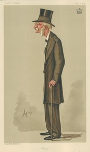 Generaal Burggraaf Templetown, Upty, 18 augustus 1888, Vanity Fair cartoon door Carlo Pellegrini