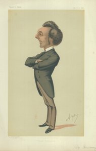 Zijne Excellentie Gouverneur John Pope Hennessy door Carlo Pellegrini
