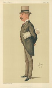 Mr. Charles Thomson Ritchie, suikerpremies, 31 oktober 1885, Vanity Fair cartoon