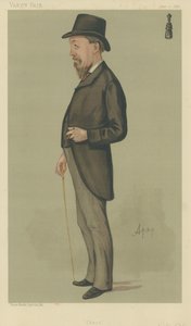 De heer Joseph Henry Blackburne door Carlo Pellegrini
