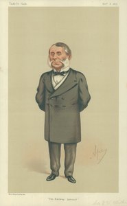 Sir Edward William Watkin, Het Spoorwegbelang, 6 november 1875, Vanity Fair cartoon door Carlo Pellegrini