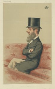 De Hertog van Bedford door Carlo Pellegrini