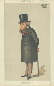 De hertog van Marlborough (kleur litho) door Carlo Pellegrini