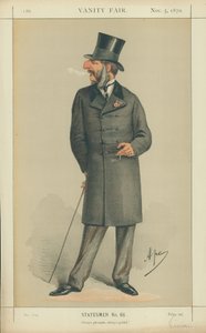 De Eerwaarde J C Vivian, Altijd aangenaam altijd opgewekt, 5 november 1870, Vanity Fair cartoon