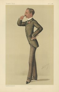 De zeer eerbiedwaardige Sidney Herbert (kleur litho)