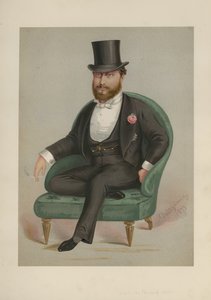 De Prins van Wales door Carlo Pellegrini