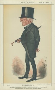 De zeer eerbiedwaardige Robert Lowe door Carlo Pellegrini