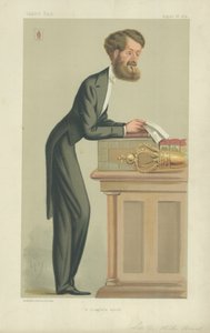 De zeer eerwaarde Sir Michael Hicks Beach door Carlo Pellegrini