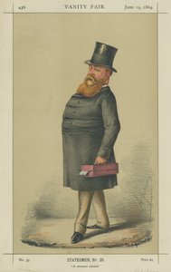 De Hooggeachte Hugh Childers door Carlo Pellegrini