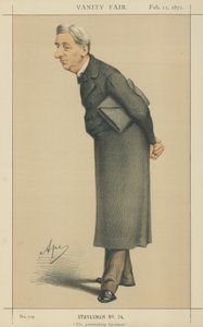 De Hoogedelachtbare William Monsell (kleur litho) door Carlo Pellegrini