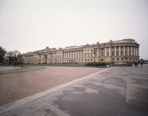 De Senaat en Synode Gebouwen in Sint-Petersburg, 1829-1834 door Carlo Rossi