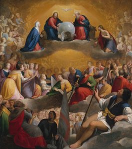 Paradijs, c.1598 door Carlo Saraceni