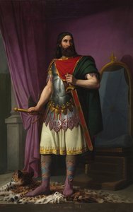 Portret van koning Egica van de Visigoten