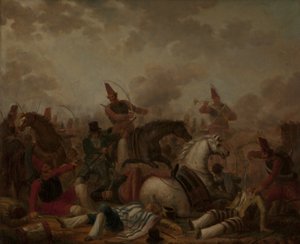 Cavaleriegevechten in het Rosas-tijdperk door Carlos Morel