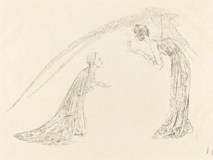 De Aankondiging door Carlos Schwabe