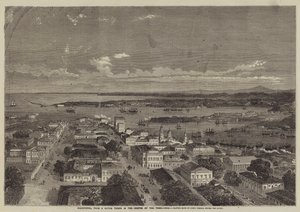 Sebastopol, vanuit een wachttoren in het centrum van de stad door Carol Bossoli