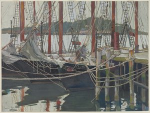 Lui dagen, Gloucester, Massachusetts door Caroline Coit