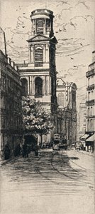 De Kerk van St Sulpice door Caroline Helena Armington