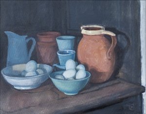 Oude keukenfornuis, 2008 door Caroline Hervey Bathurst