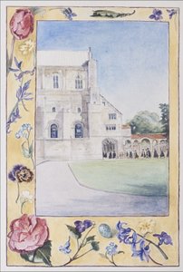 Winchester Cathedral, koorzangers op weg naar oefening, 2007