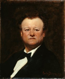Frans: Portrait de Jean-François Berthelier (1830-1888), chanteur