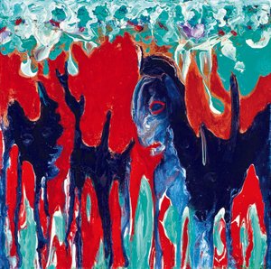Mutant Beasts, 2011 (acrylverf op doek)