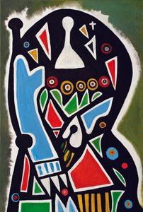 De gokkoningin, 2009 (olieverf op doek)