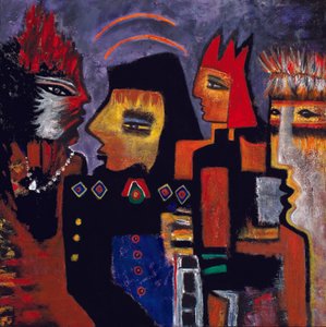 De buitenbeentjes, 2010 (olieverf op doek)