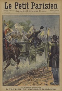 Ovation voor trompetter Rolland, de held van de Slag bij Sidi Brahim, Algerije, 1845