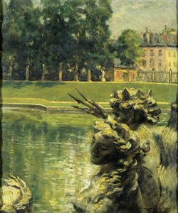 Bassin de Neptune, Versailles, 1913 door Carroll Beckwith