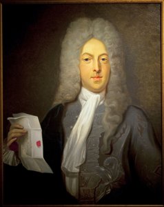 Portret van John Law