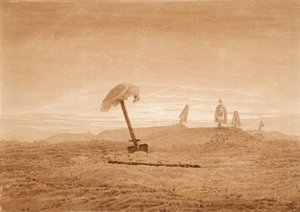 Landschap met graven, ca. 1835-1837