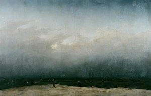 De monnik aan zee. 1808-1810