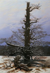 Eik in de sneeuw. 1829