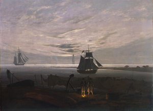 Avond aan de Oostzee, 1831
