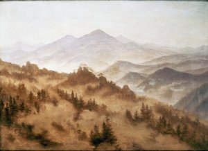 Berglandschap door Caspar David Friedrich
