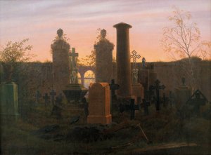 Kügelgens Graf door Caspar David Friedrich