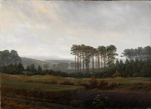 Momenten van de dag: De namiddag door Caspar David Friedrich