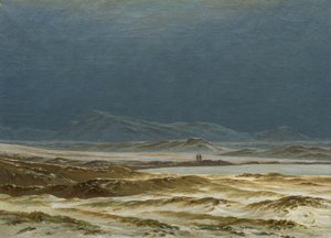 Noordelijk landschap, lente door Caspar David Friedrich