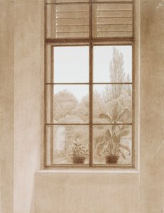 Raam met uitzicht op het park, 1810-1811