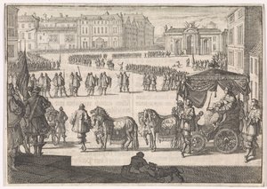 Inhuldiging van Christina, koningin van Zweden in Stockholm, 1650