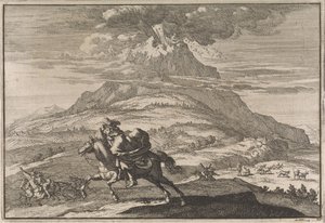 Uitbarsting van de vulkaan Vesuvius, 1631
